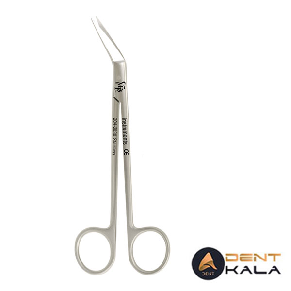 قیچی جراحی سرکج بلند دنا پویا کد 2030