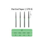 فرز تیپر flat end الماسه توربین Dia Italy