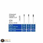 فرز کارباید فیشور کراس کات توربین تیزکاوان