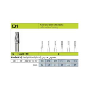 فرز فیشور کراس کات کارباید هندپیس |Jota