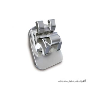 براکت فلزی لینگوال کریتیو دنتال سلف لیگیت – استنلس استیل|Creative Dental Self-ligate lingual metal bracket