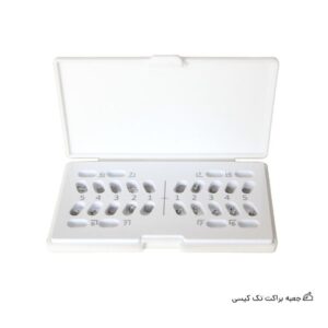جعبه روکش دندان کودکان شین هانگ پلاستیکی |Shinhung Stainless steel crown box