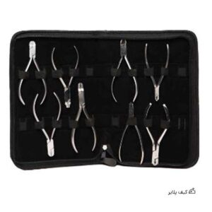 کیف پلایر ارتودنسی چرم مشکی ام آی بی |MIB Plier bag