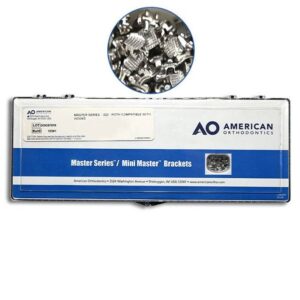براکت فلزی 50 کیسی | American Orthodontics