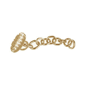 آیلت ارتودنسی با زنجیر طلایی کریتیو دنتال – تک عددی | Creative Dental Gold chain eyelet