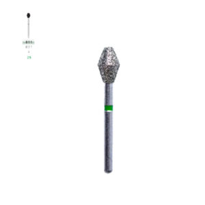 فرز بشکه ای الماسی توربین تیزکاوان | BARREL DIAMOND BUR Teeskavan
