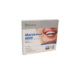 کیت بلیچینگ آفیس مروابن بدون نیاز به نور .هیدروژونپراکساید45 درصدتا سه بیمار|Morvabon