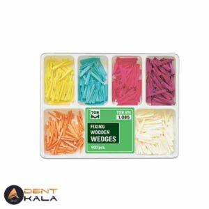 وج چوبی آناتومیک 6 رنگ 400 عددی TorVM کد 1.085