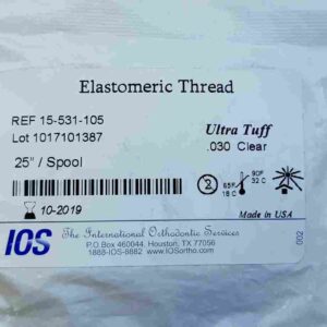 نخ الاستومری ارتودنسی | Elastomeric theread
