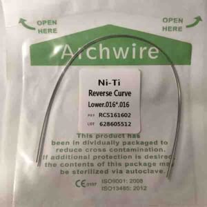 سیم ریورس ارتودنسی| Reverse Curve NiTi Orthodontic Wire